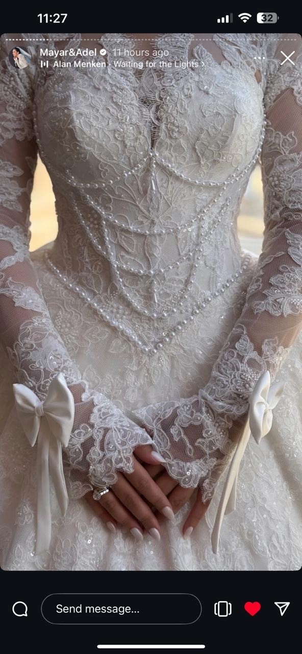WEDDING DRESS BY GLAMOURBRIDAL BY DALIA SAFWAT