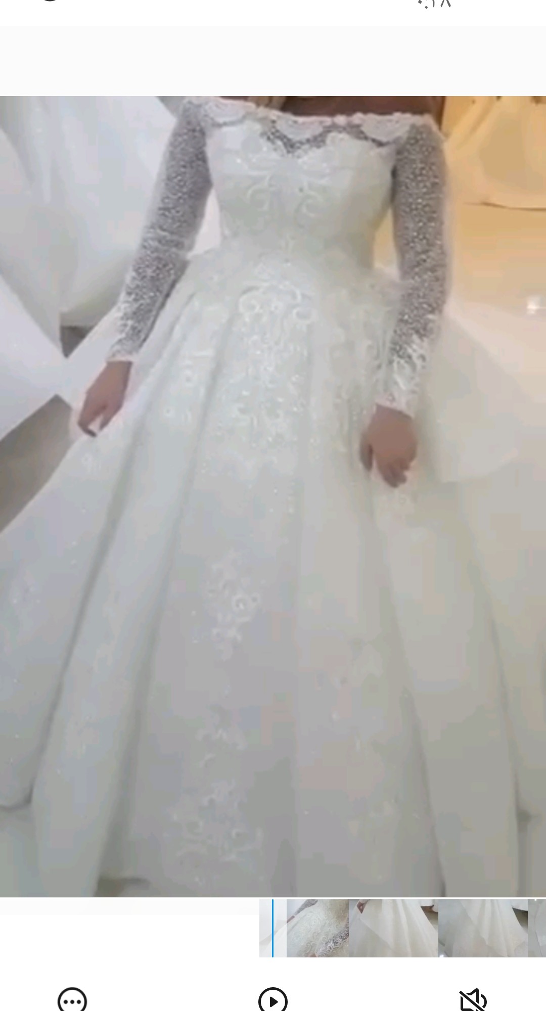 فستان زفاف استخدم مره واحده فقط