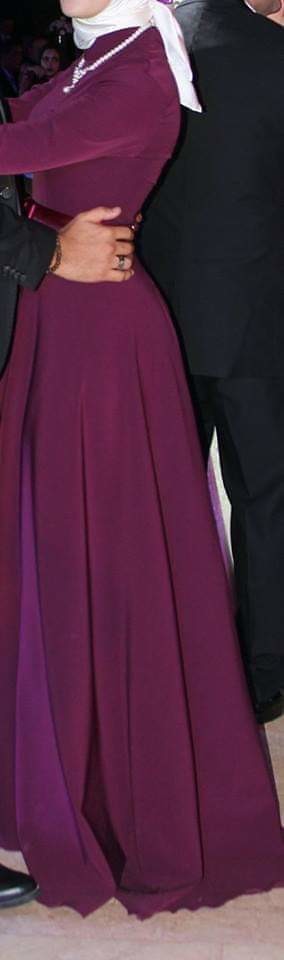 SOIREE PURPLE DRESS