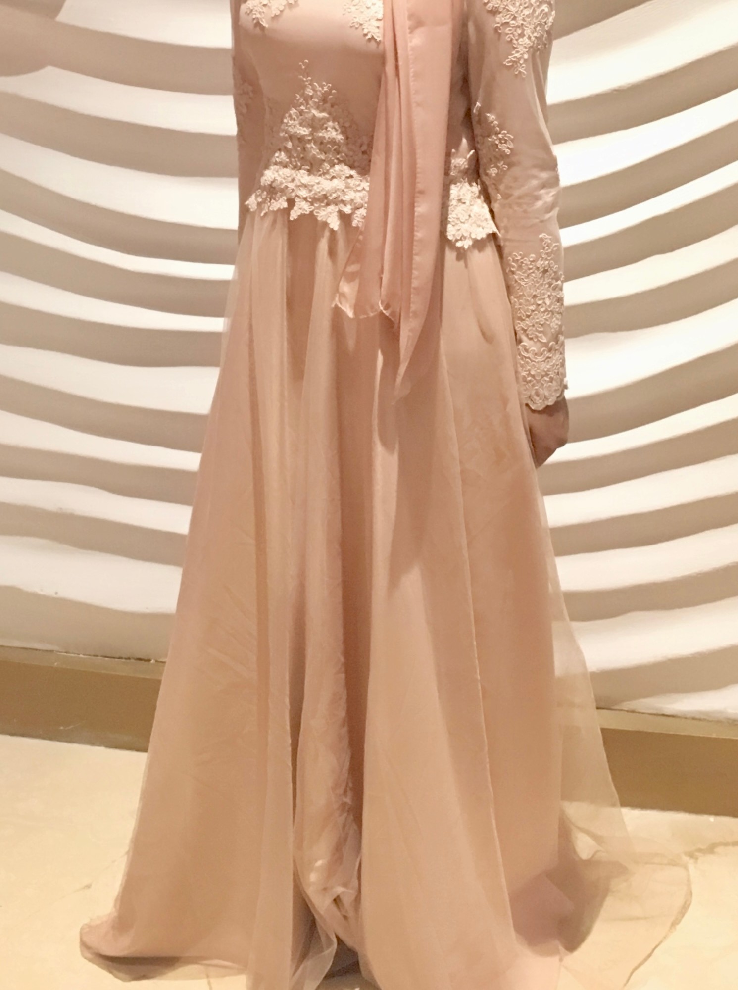 DRESS FOR SALE #HIJABI #ROSEGOLD