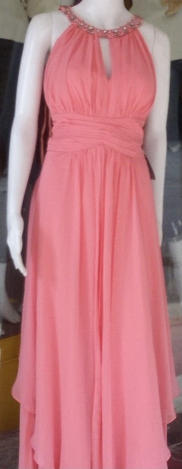 IMPORTED PINK COCKTAIL DRESS