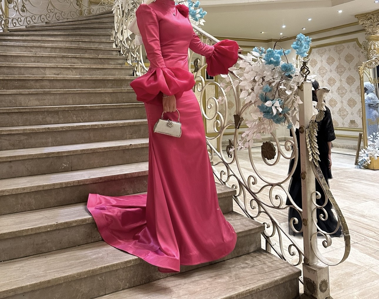 فستان ستان حاله ممتازه