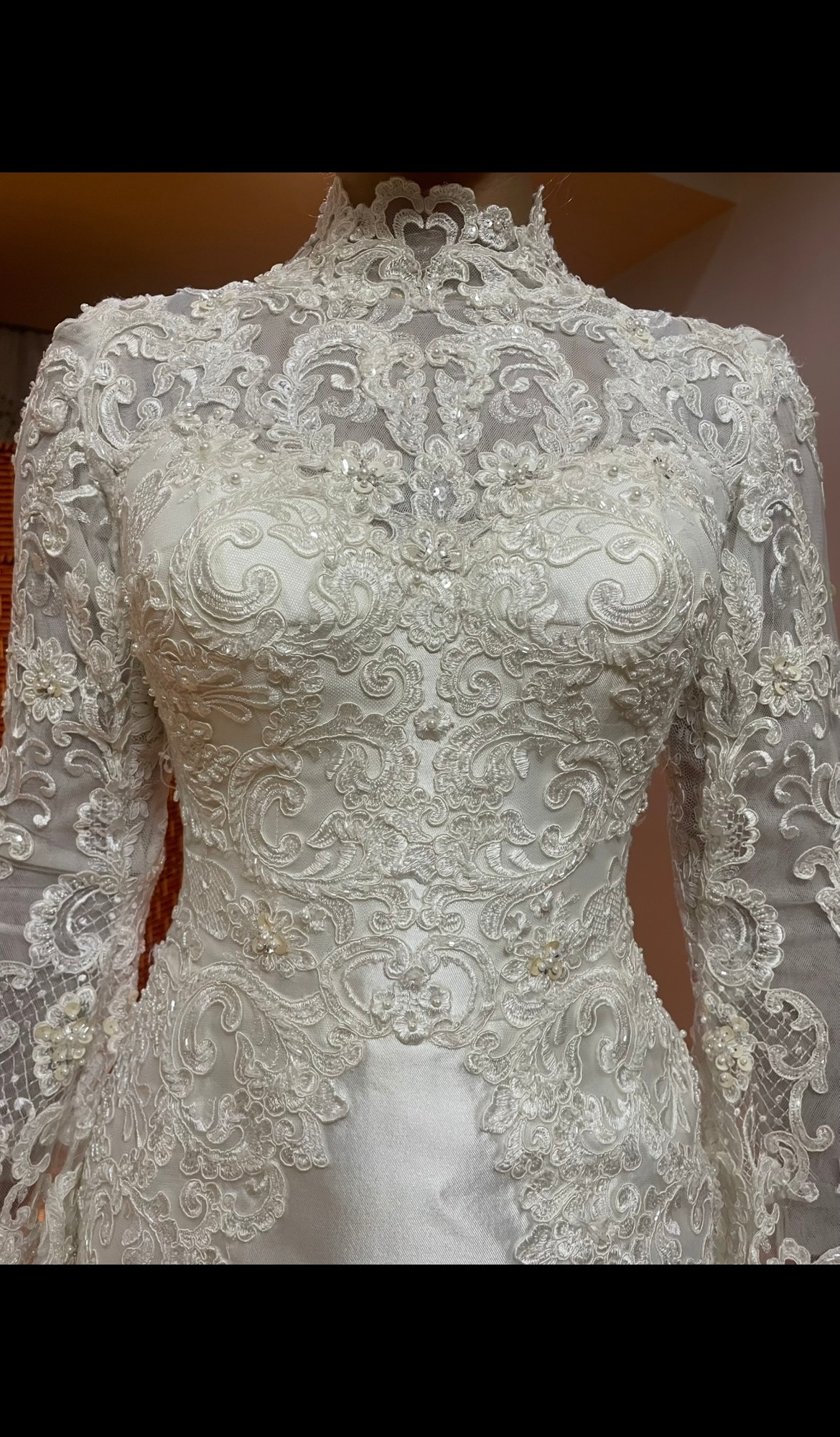 ORIGINAL TURKISH WEDDING DRESS — GORGEOUS, ELEGANT & ONE-OF-A-KIND