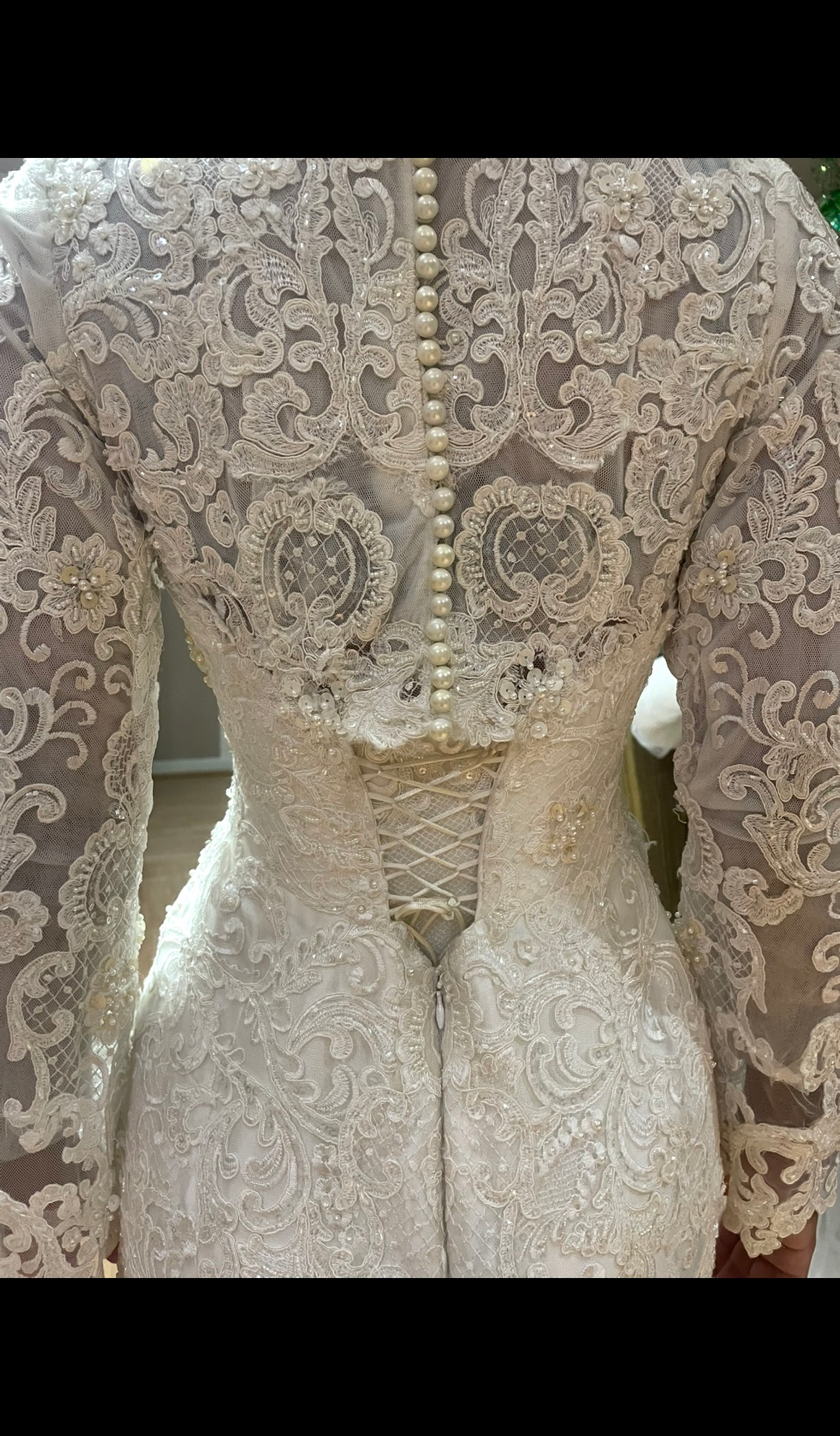 ORIGINAL TURKISH WEDDING DRESS — GORGEOUS, ELEGANT & ONE-OF-A-KIND