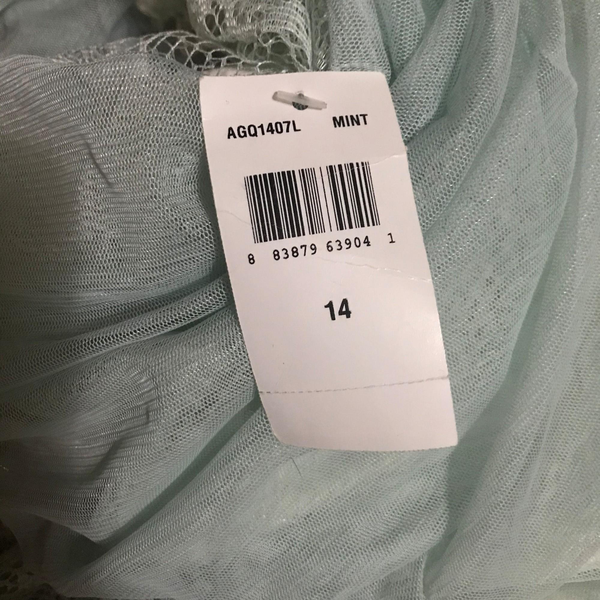 IMPORTED BRAND NEW MINT COLOR COCKTAIL DRESS